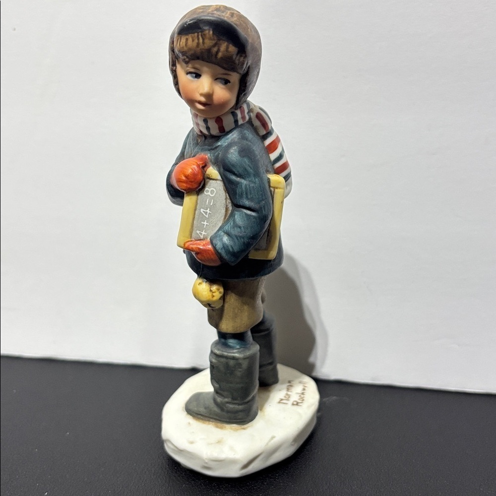 Dave Grossman Saturday Evening Post Sculpture,Norman Rockwell,Back to School 73’